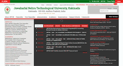 Desktop Screenshot of jntuk.edu.in