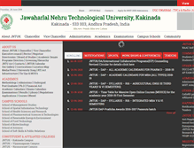 Tablet Screenshot of jntuk.edu.in